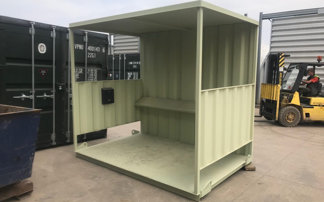Refurbished anti-vandal 10ft x 8ft Smoking Shelter