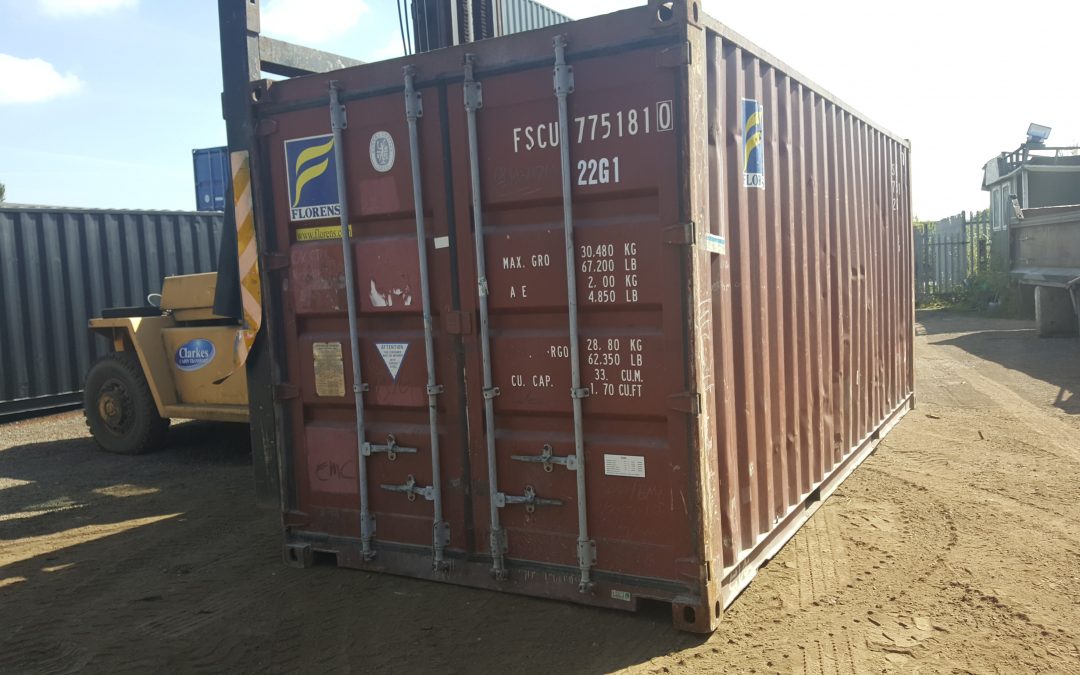 Used 20ft x 8ft Shipping container